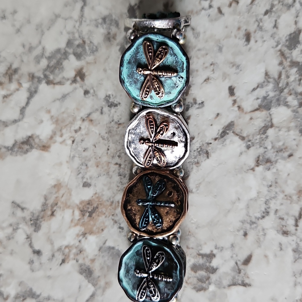 Dragonfly Charm Bracelet